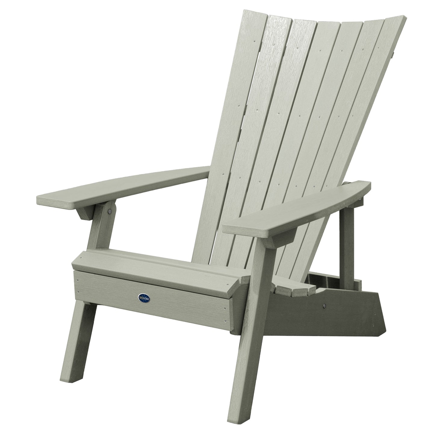 Granite Hills folding and reclining Adirondack chair in Eucalyptus