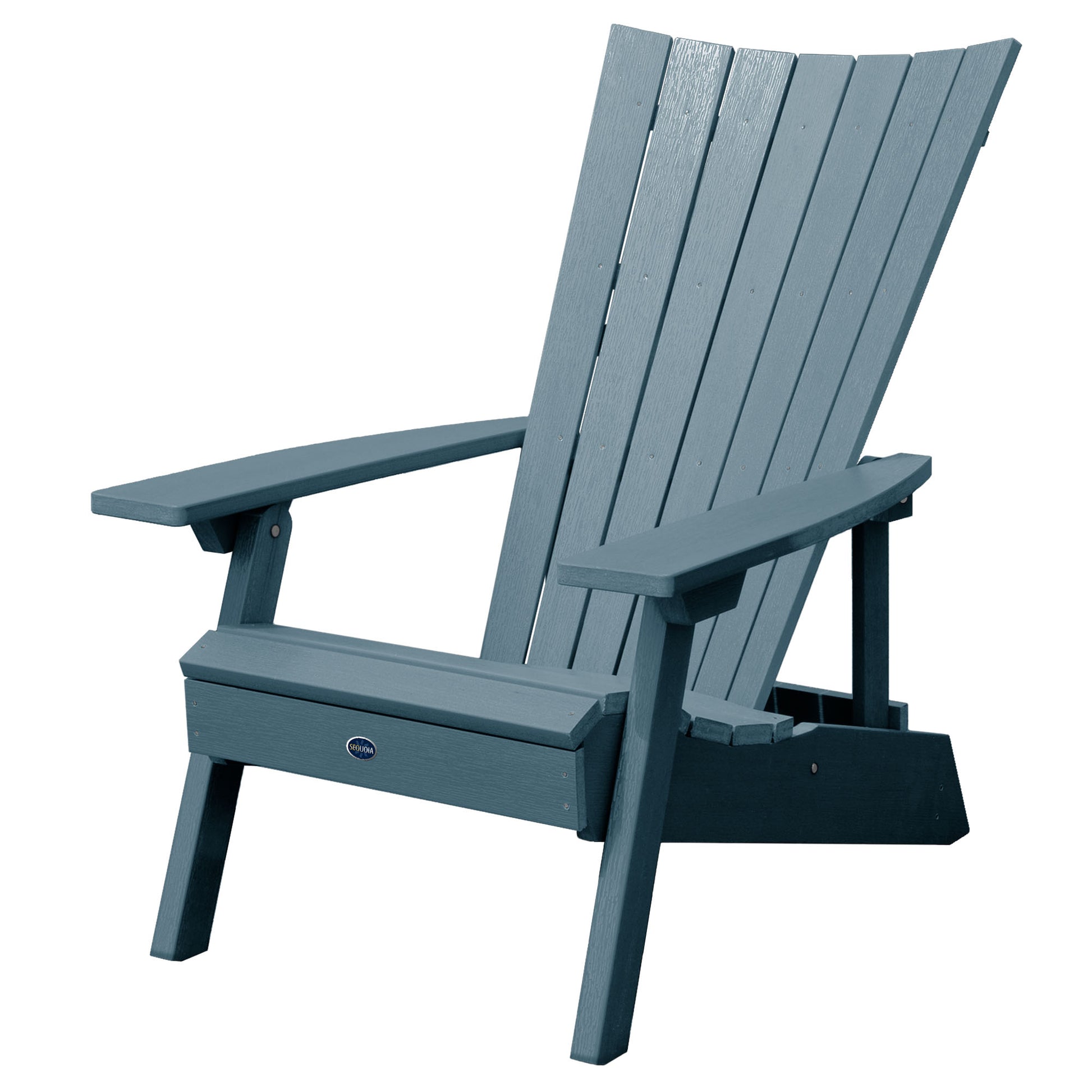Granite Hills folding and reclining Adirondack chair in Nantucket Blue