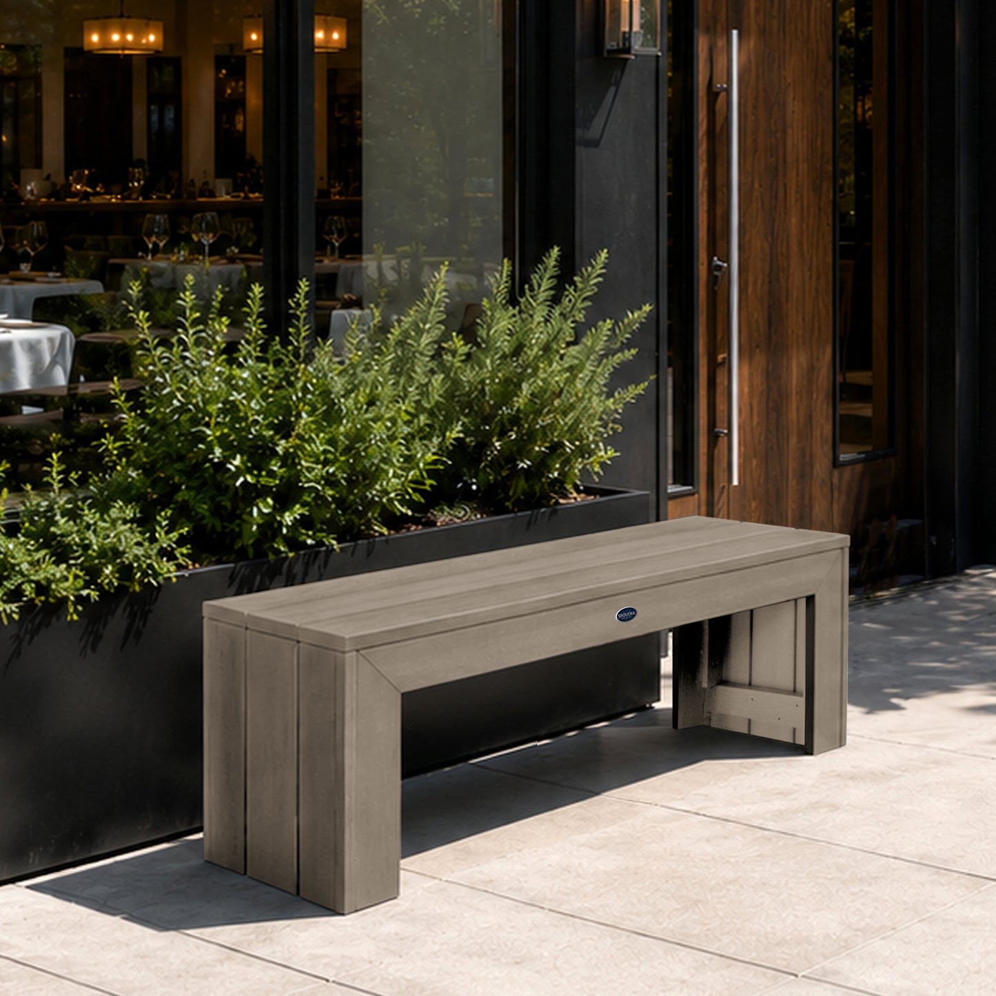 Granite Hills Modern Bench