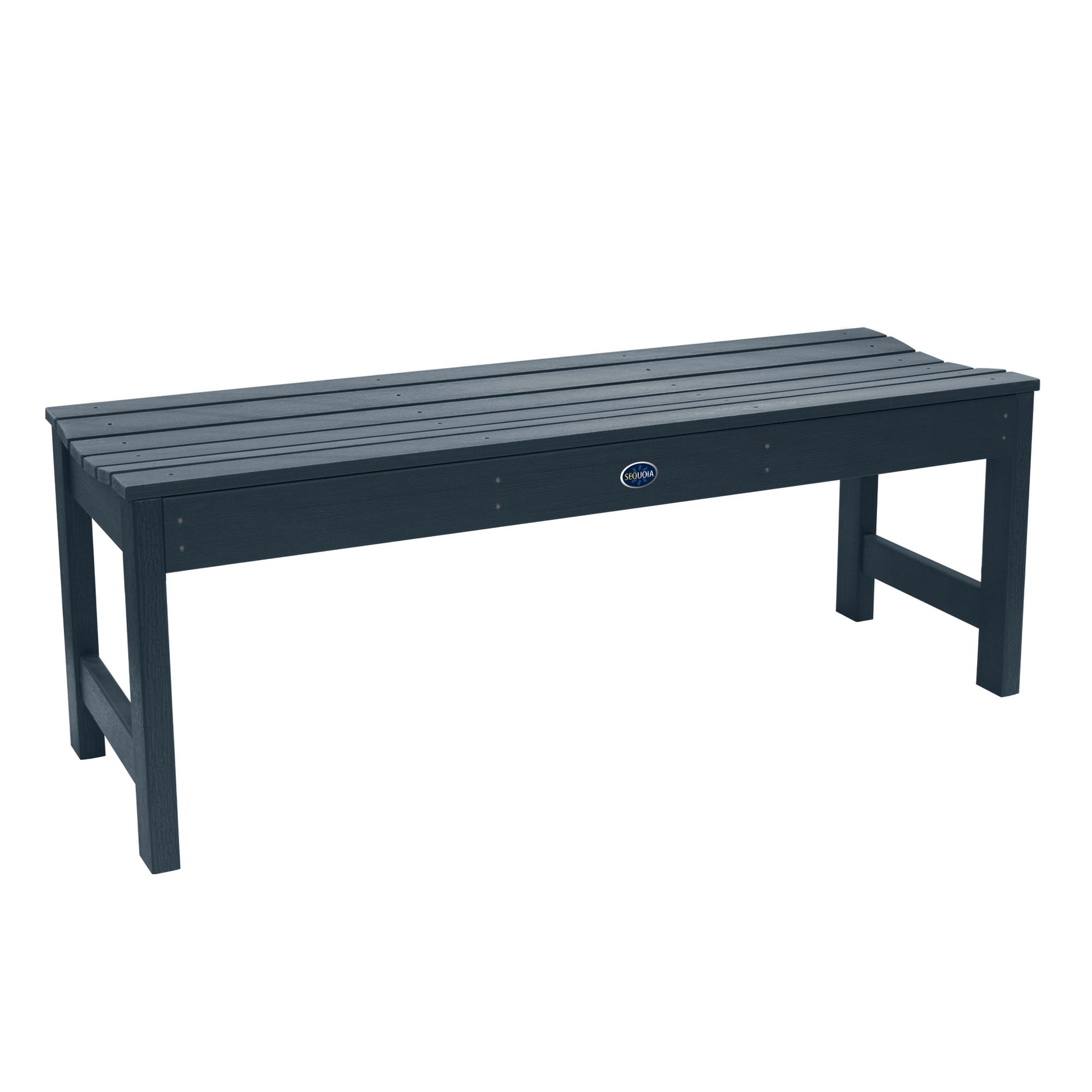 4ft Blue Ridge backless bench in Federal Blue