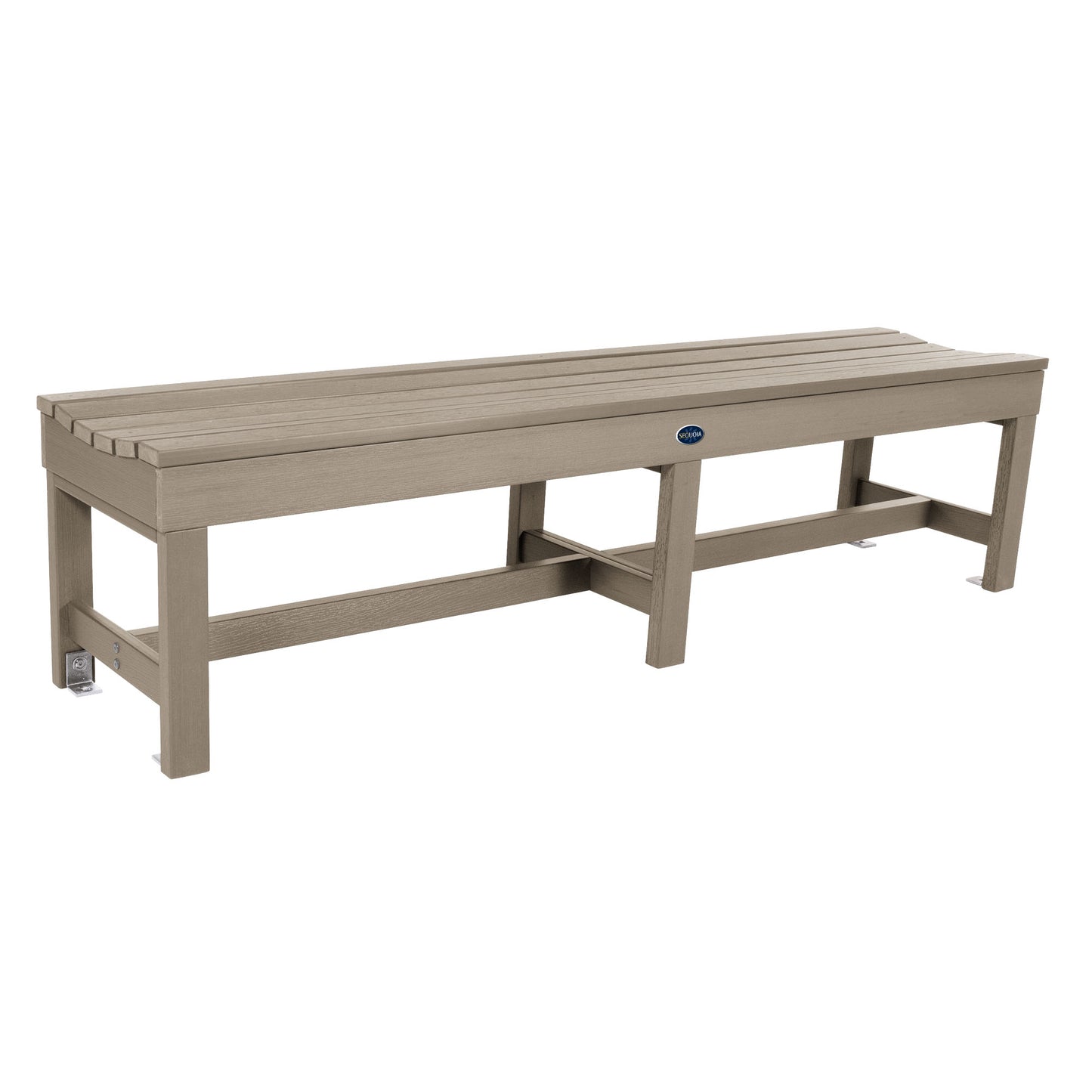 Blue Ridge Commercial Grade Backless Bench - 6ft