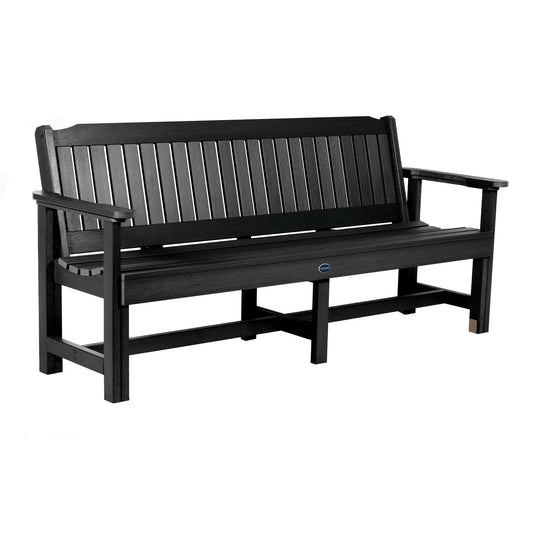 Blue Ridge 6ft Garden Bench in Black