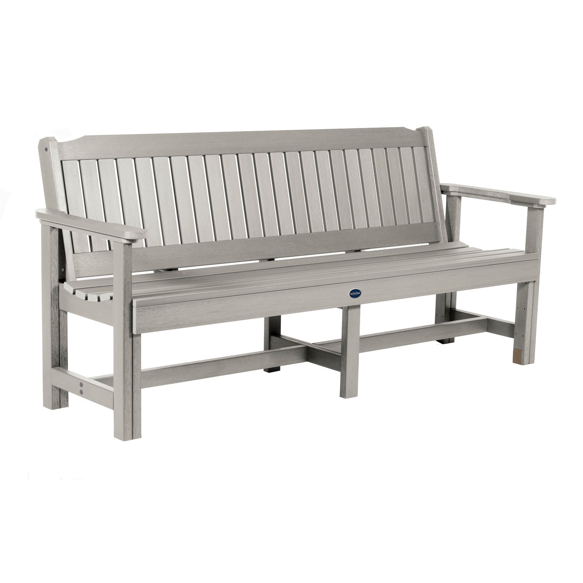 Blue Ridge 6ft Garden Bench in Harbor Gray