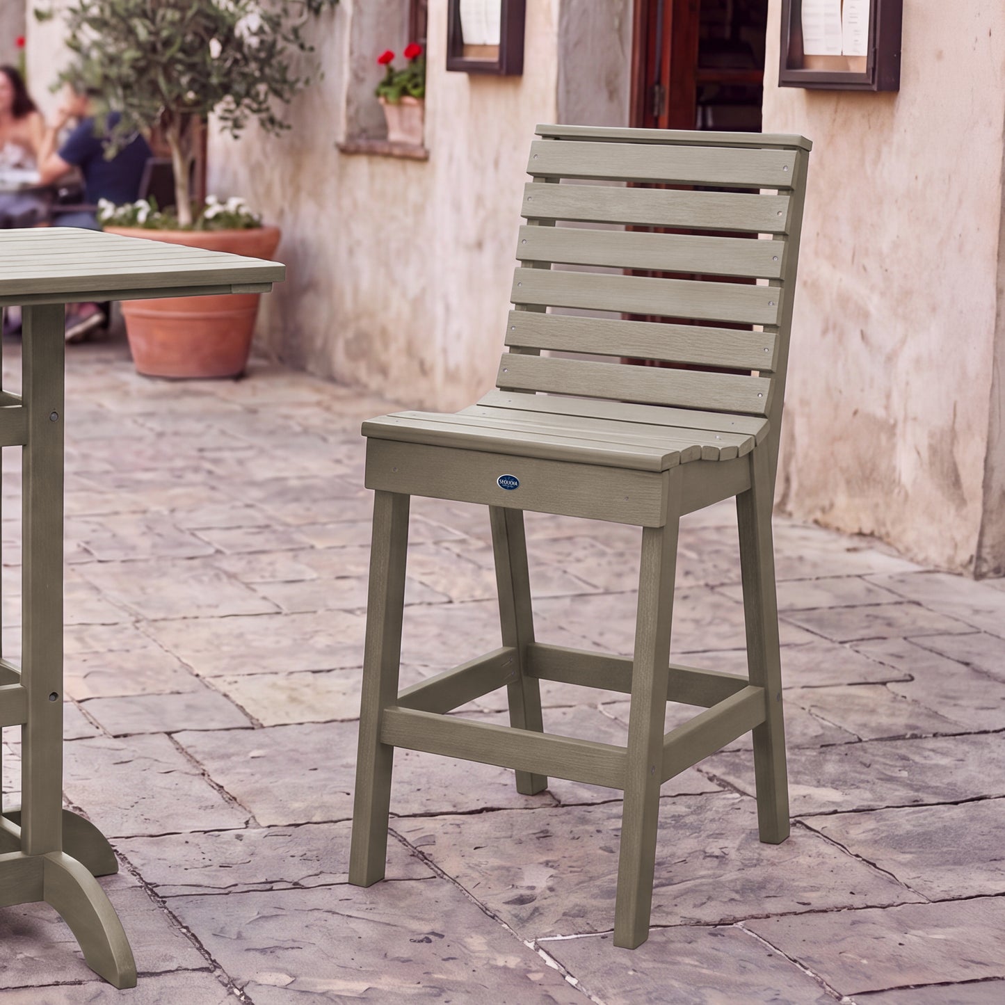 Aurora Armless Dining Chair - Bar Height