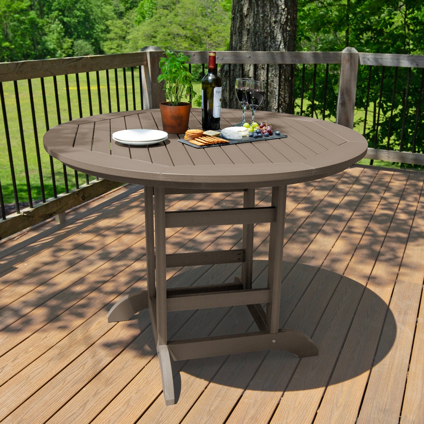 Homestead 48in Diameter Dining Table - Counter Height