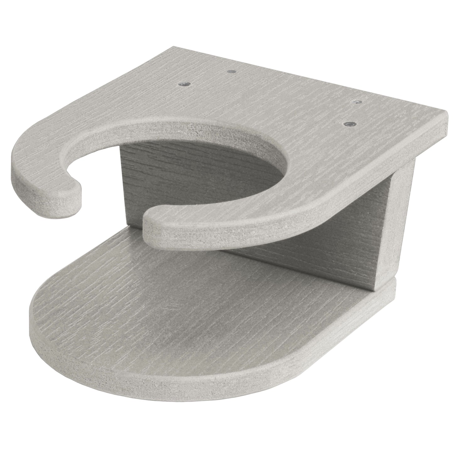 Easy-Add cupholder in Harbor Gray