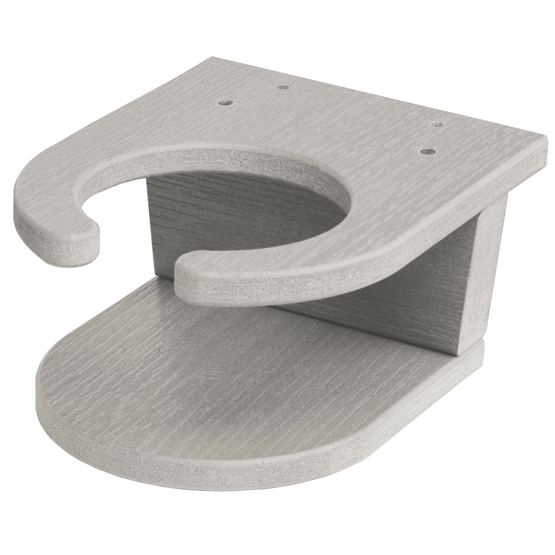 Easy-Add cupholder in Harbor Gray