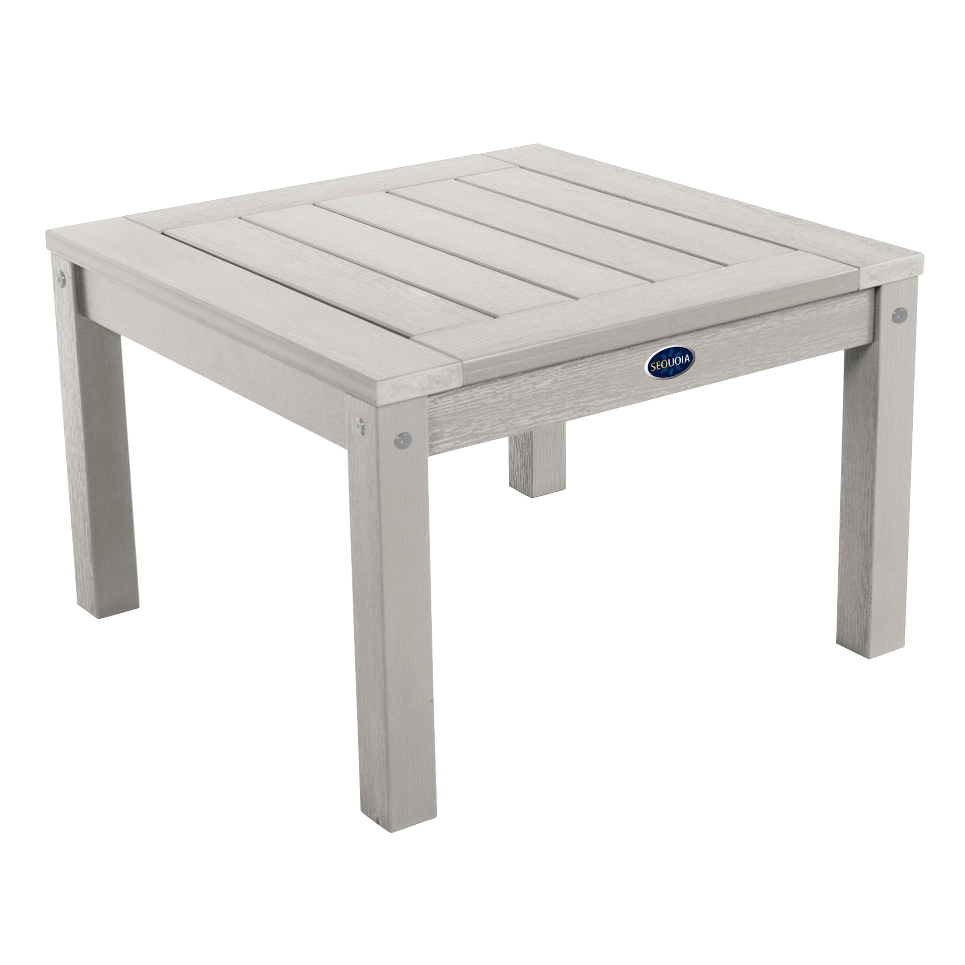 Adirondack side table in Harbor Gray