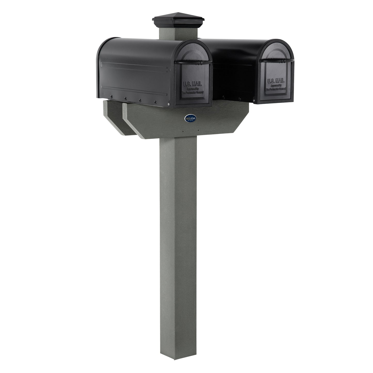 St. Clair Double Mailbox Post