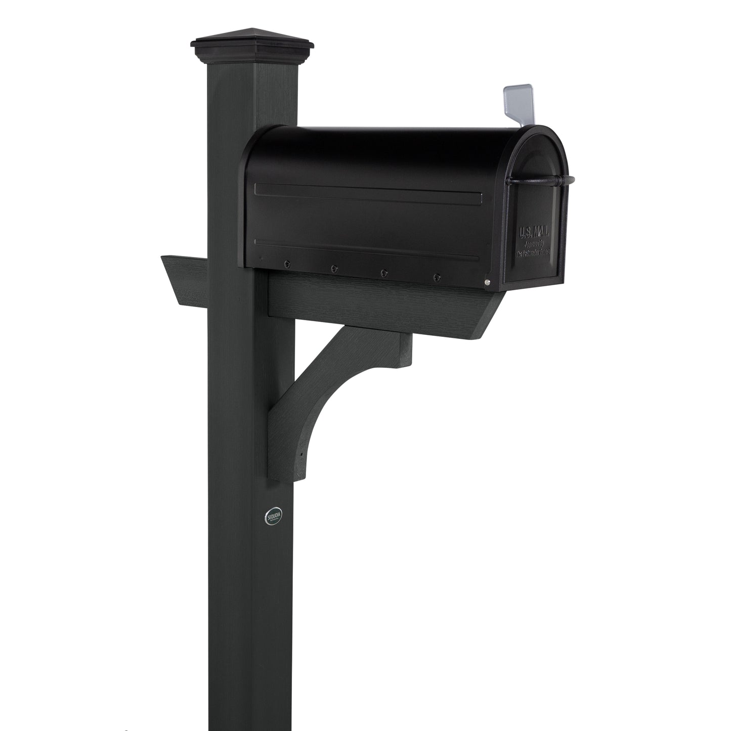 St. Clair Curved Mailbox Post