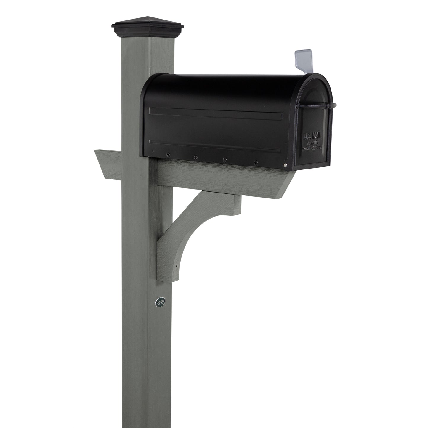 St. Clair Curved Mailbox Post