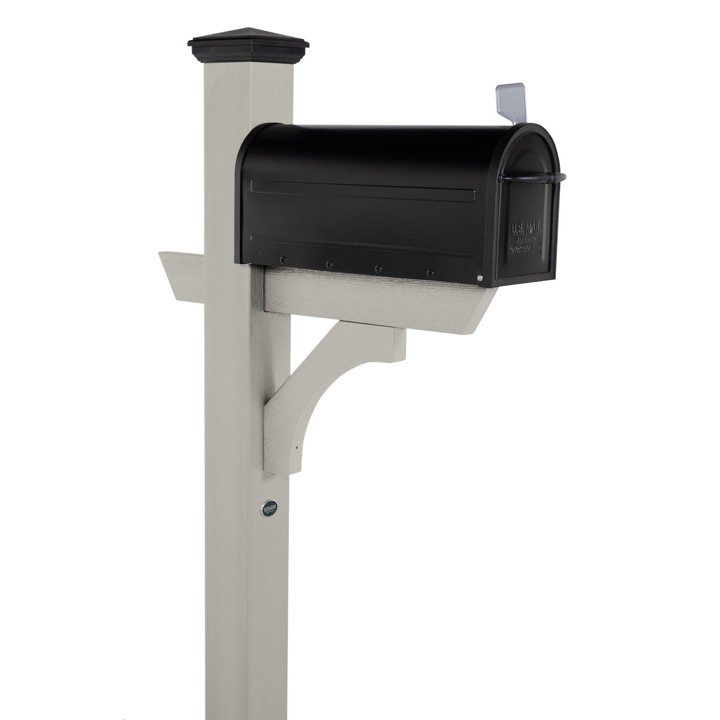 St. Clair Curved Mailbox Post