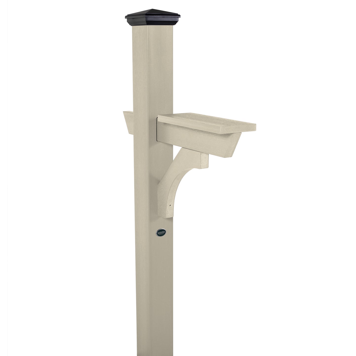 St. Clair Curved Mailbox Post