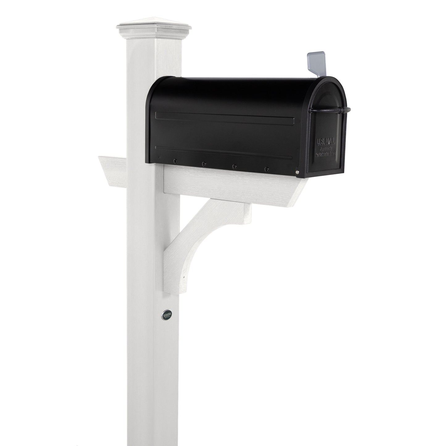 St. Clair Curved Mailbox Post