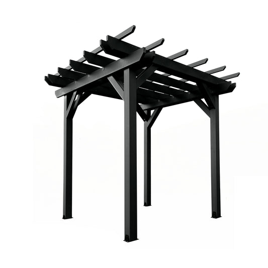 St. Clair 8 x 8 Pergola in Black