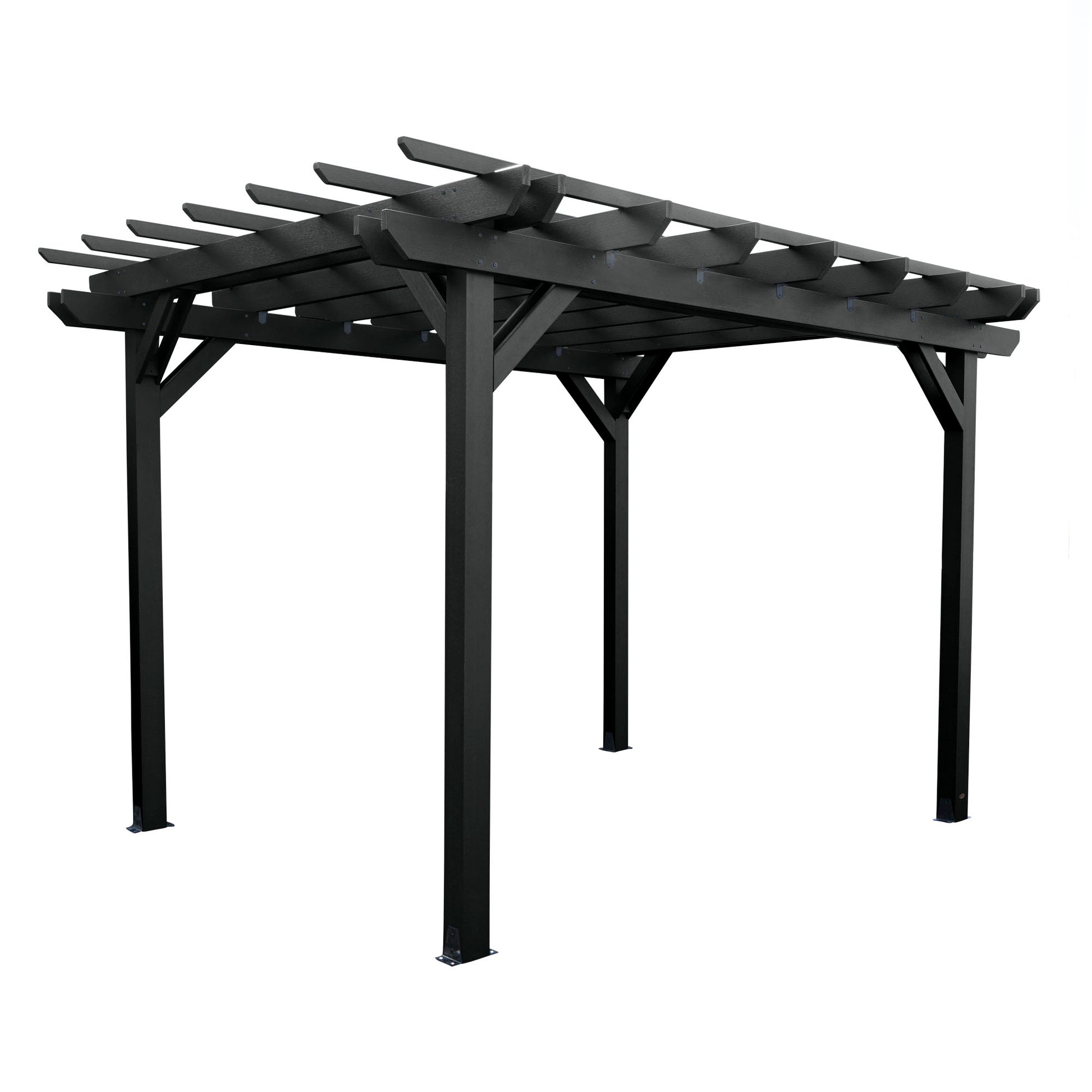 St. Clair 10 x 10 Pergola in Black