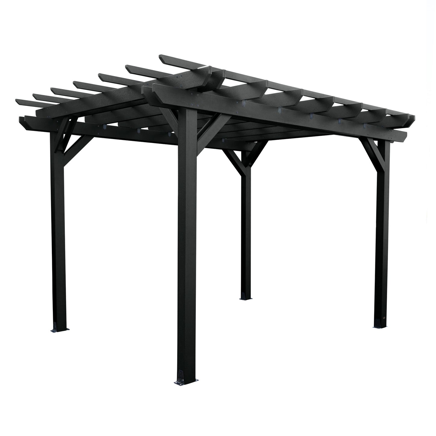 St. Clair 10 x 12 Pergola in Black