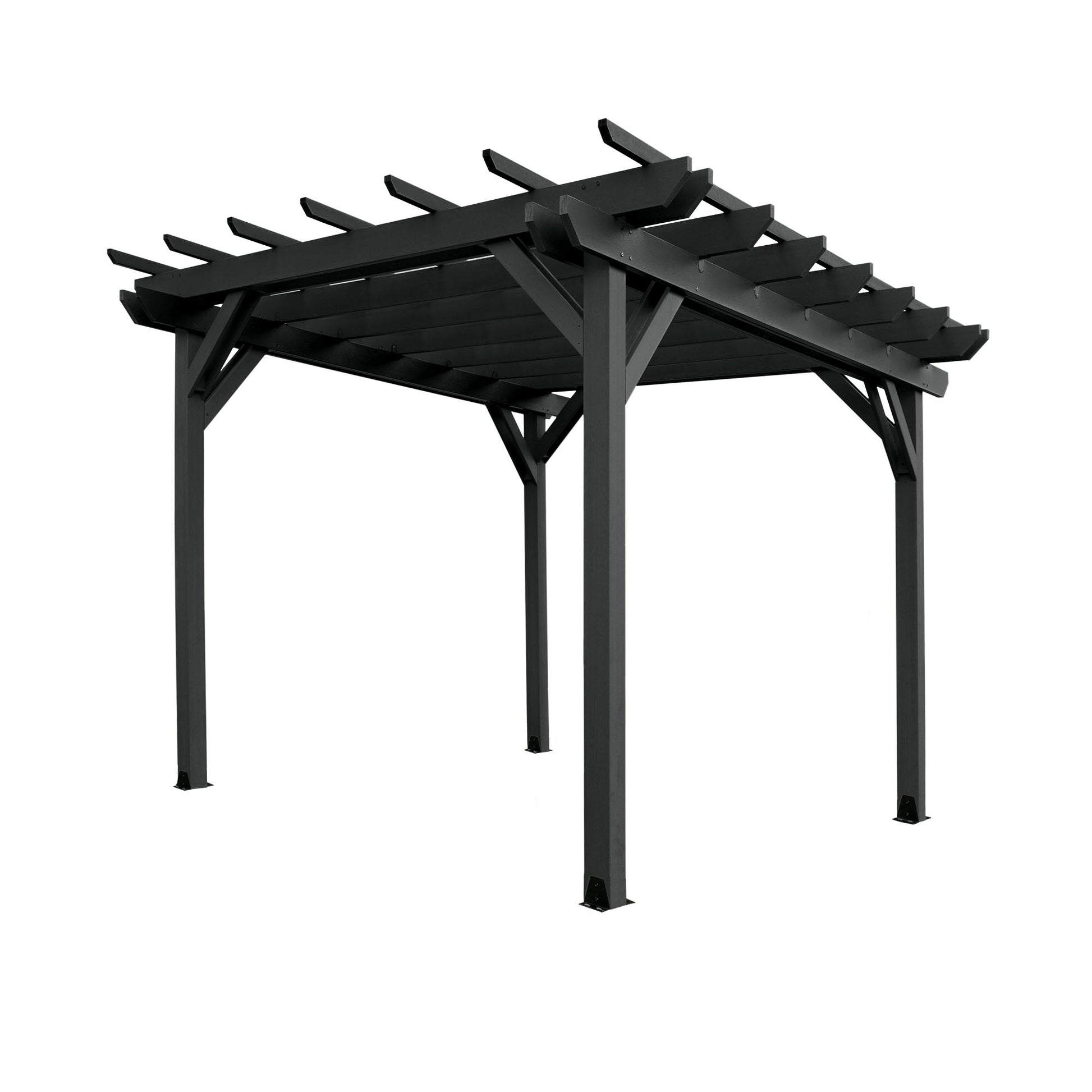 St. Clair 12 x 12 Pergola in Black