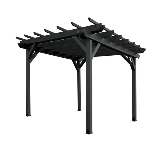 St. Clair 12 x 12 Pergola in Black