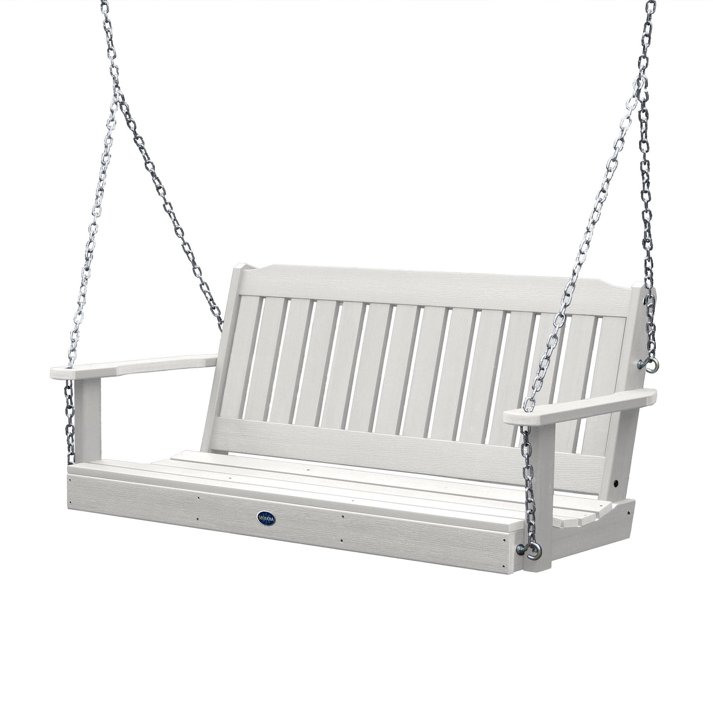 Blue Ridge 5ft porch swing in White