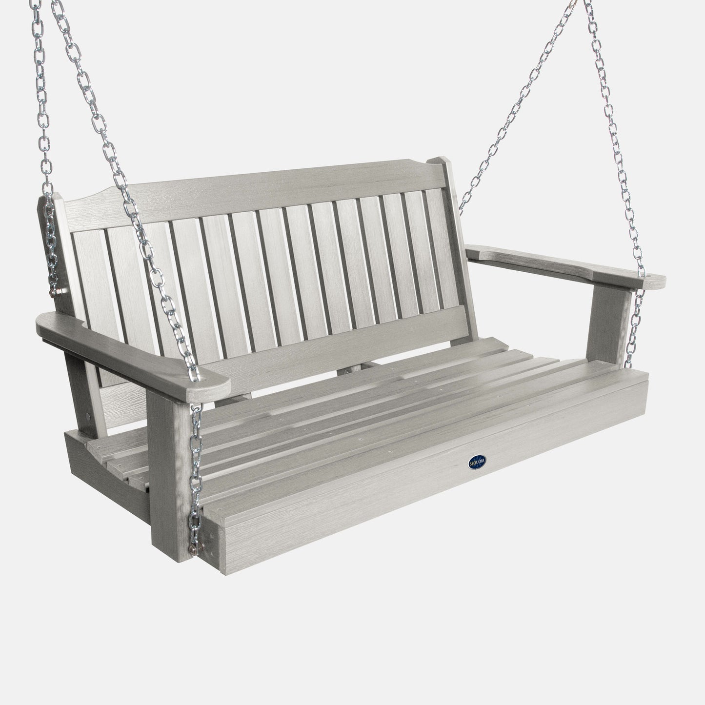 Blue Ridge 4ft porch swing in Harbor Gray