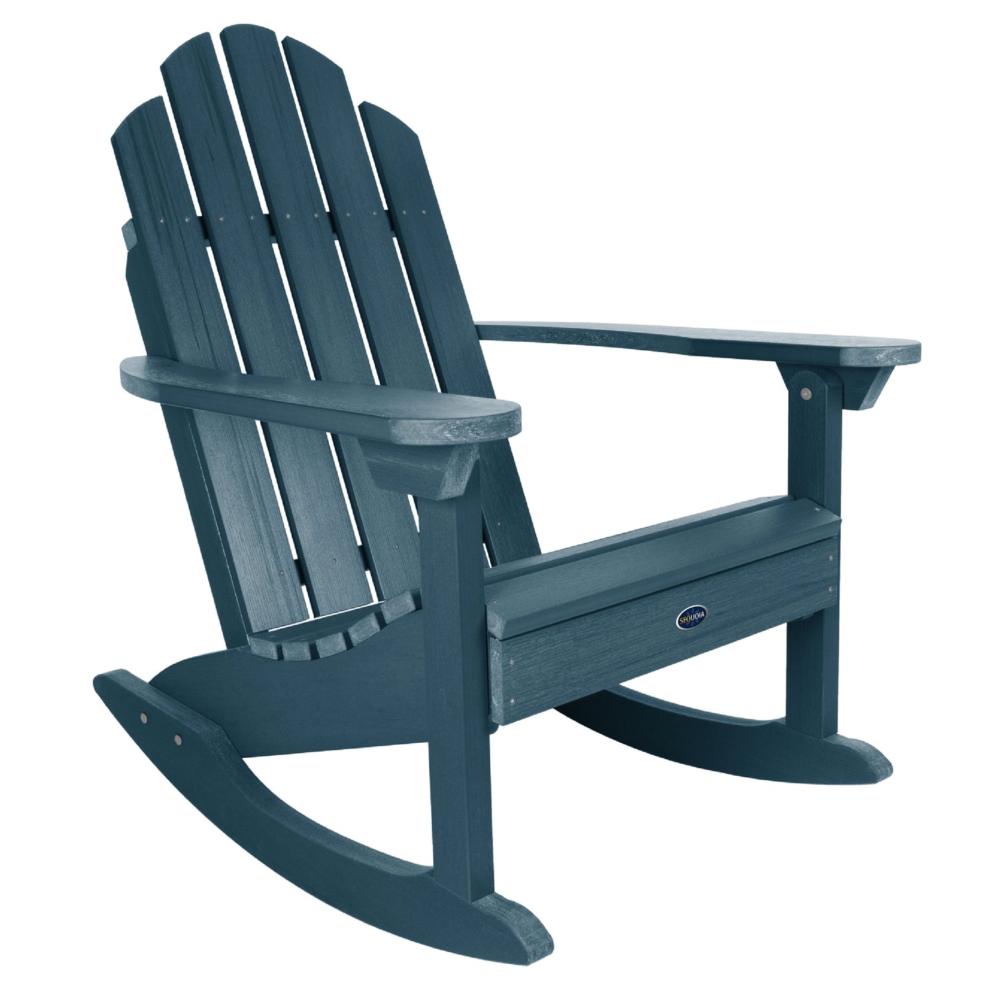 Lighthouse Adirondack rocking chair in Nantucket Blue