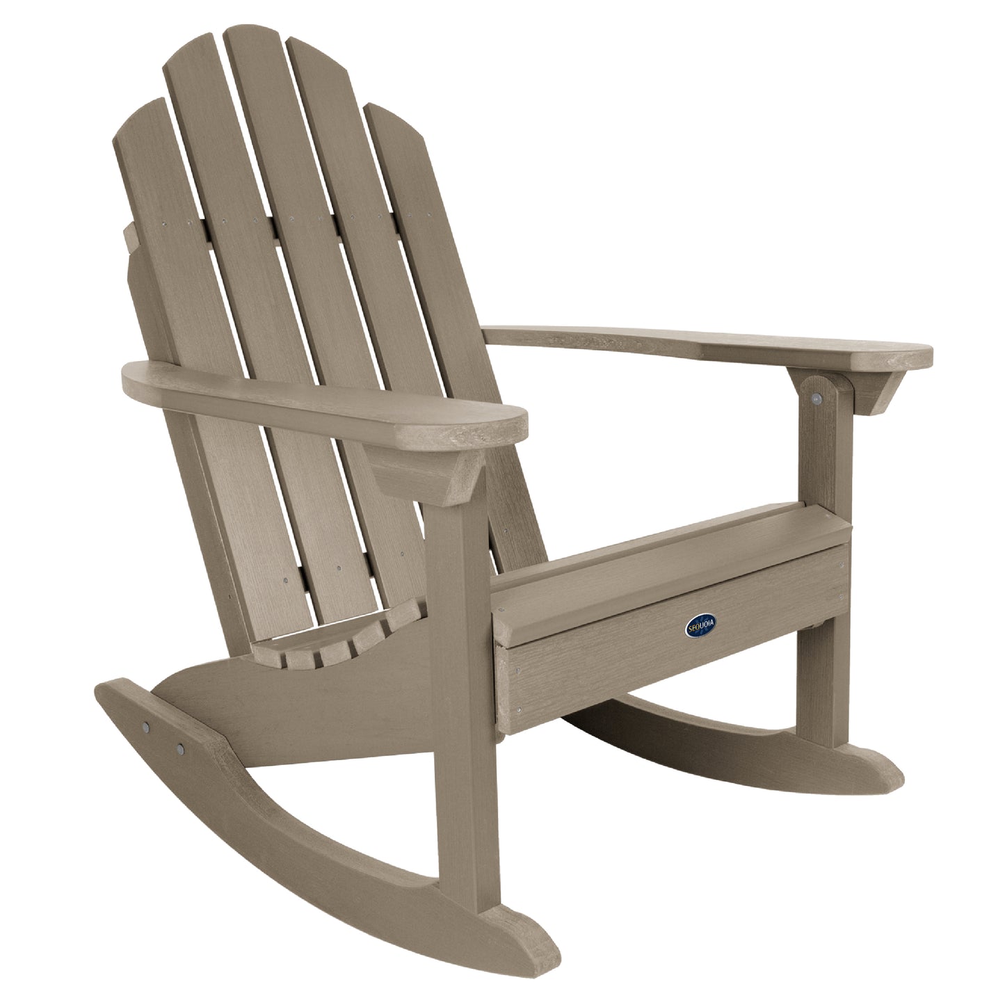 Lighthouse Adirondack rocking chair in Woodland Brown