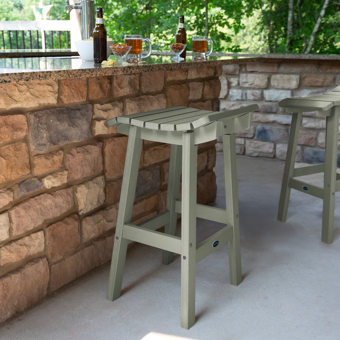 Homestead Square Bar Height Stool