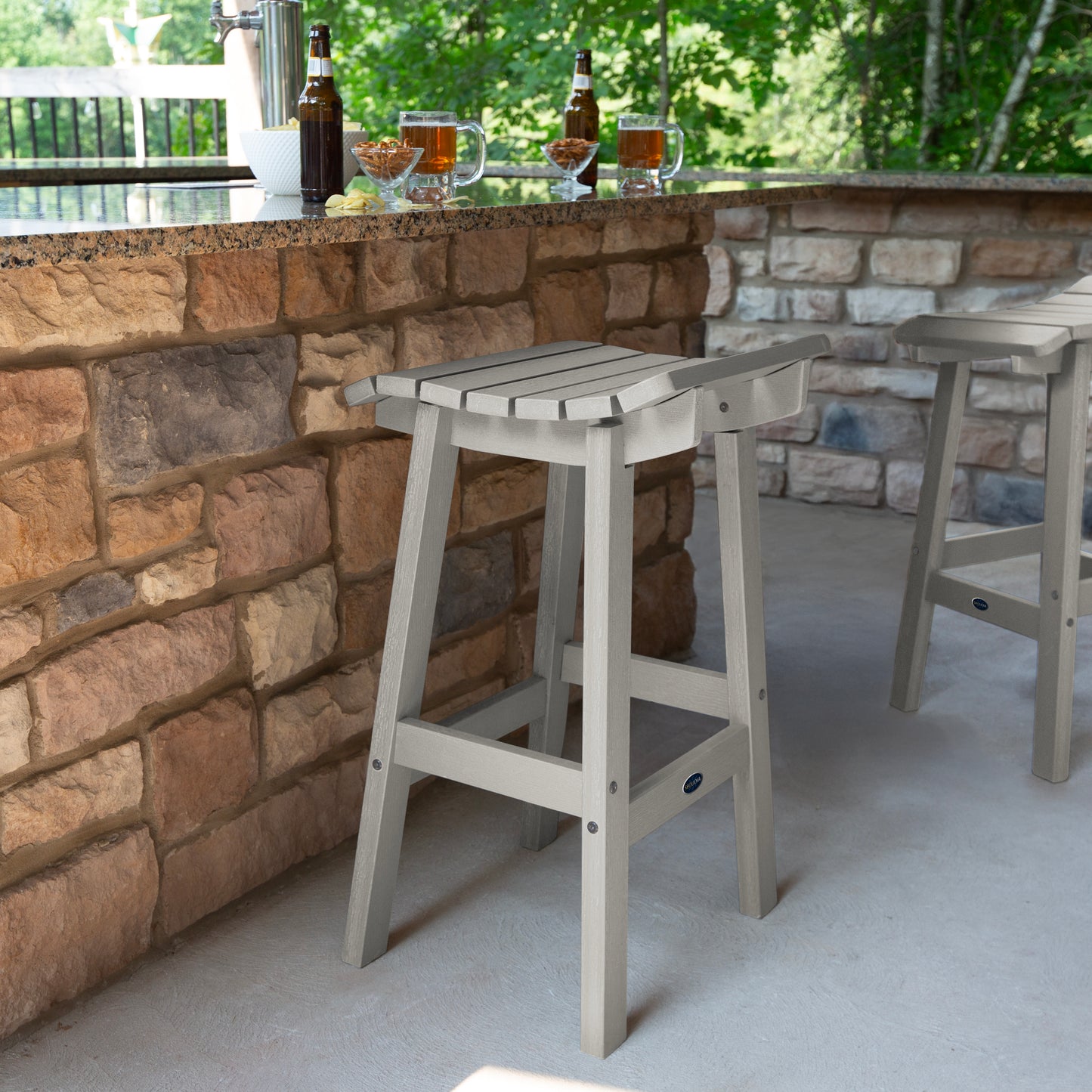 Homestead Square Bar Height Stool
