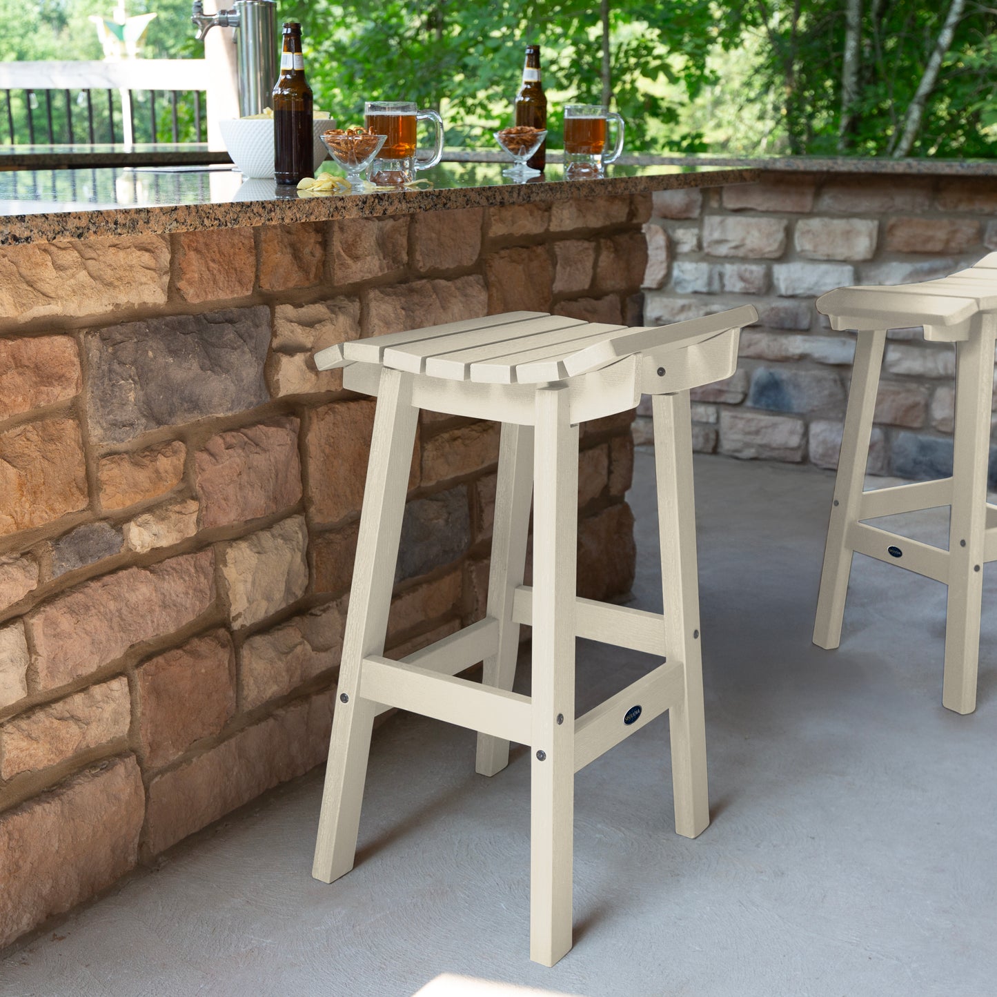 Homestead Square Bar Height Stool