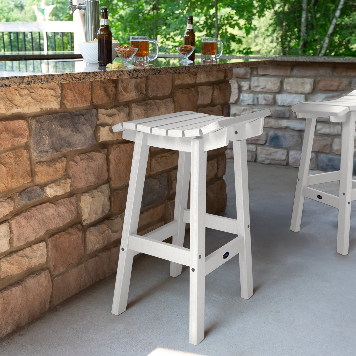 Homestead Square Bar Height Stool