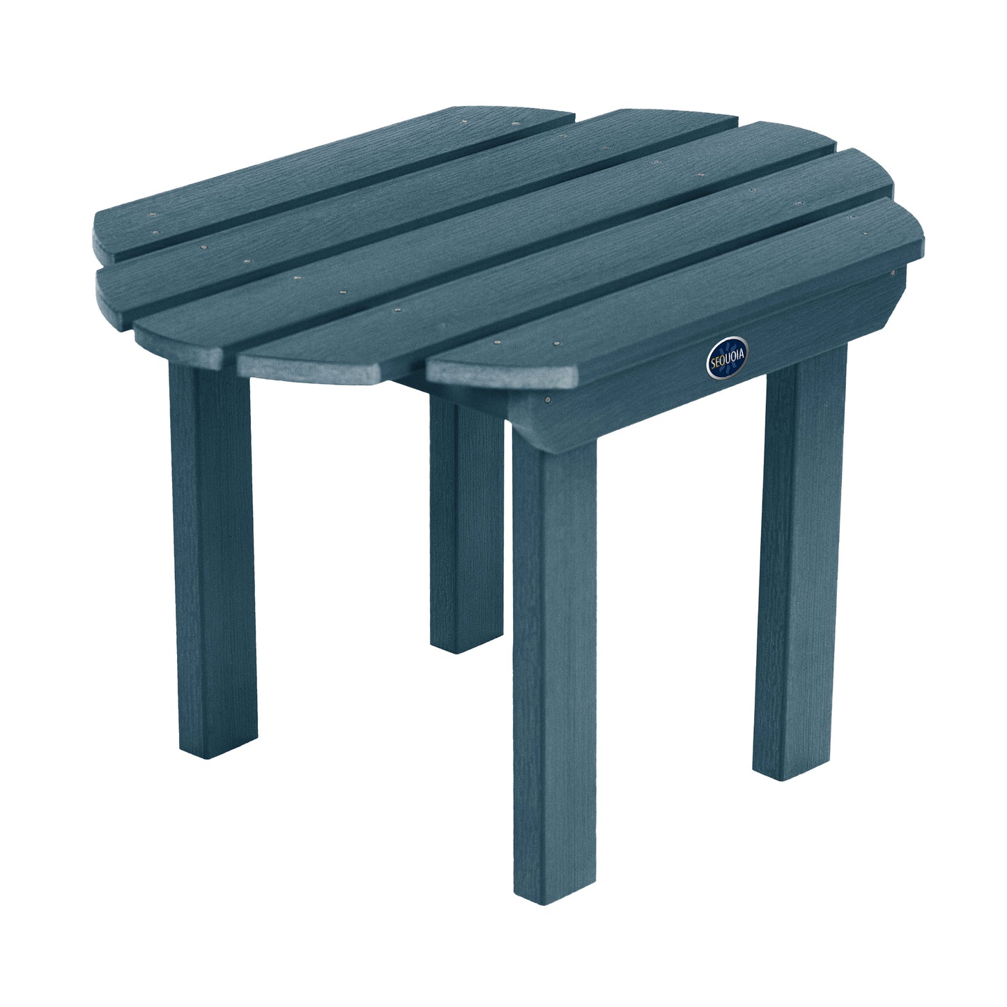 Lighthouse side table in Nantucket Blue