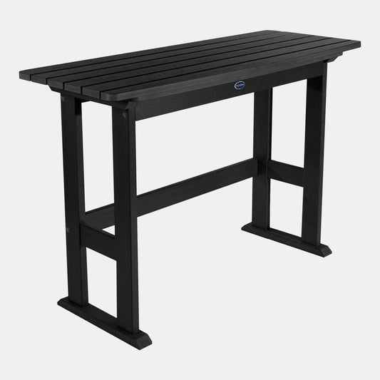 Blue Ridge counter height balcony table in Black