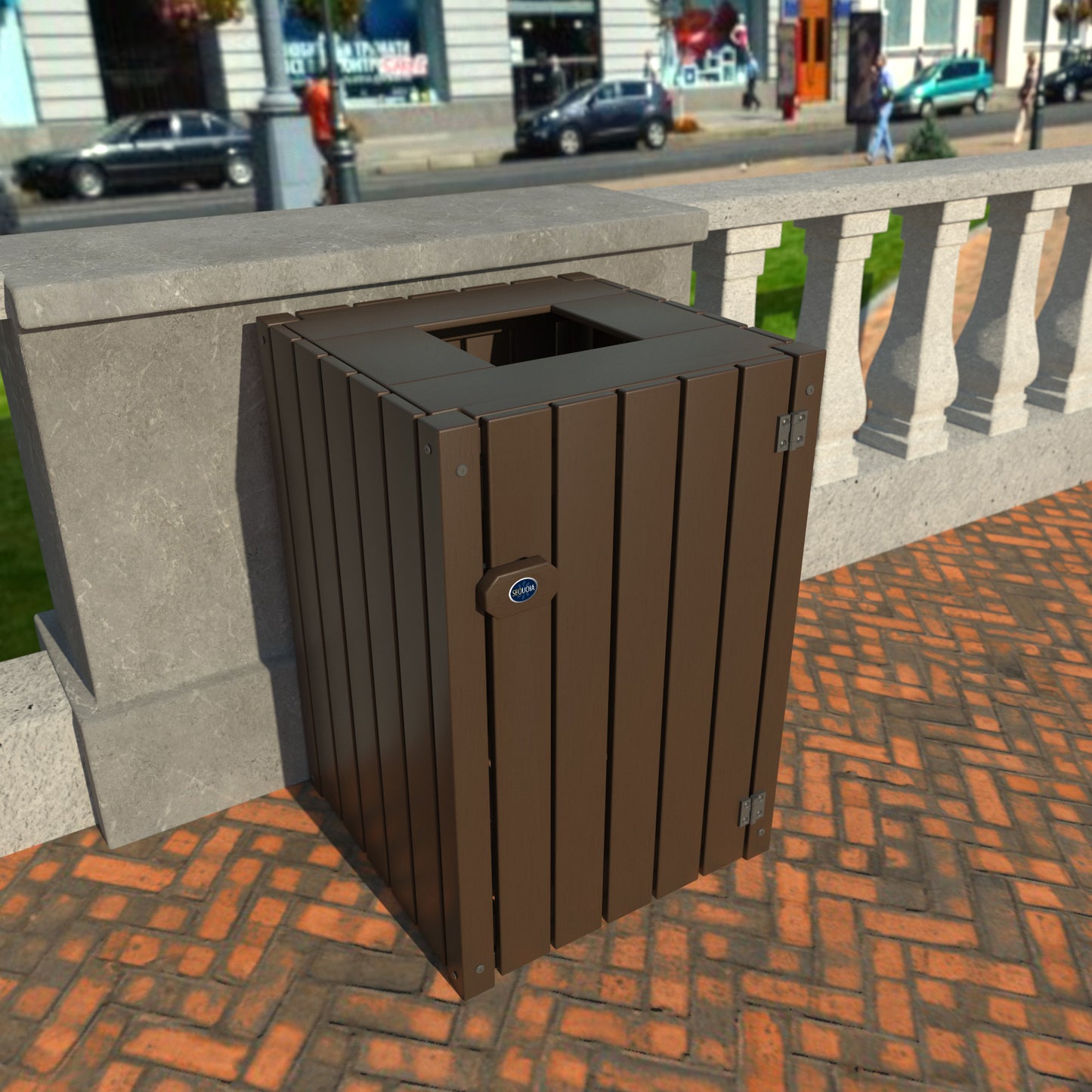 Commercial Trash Can