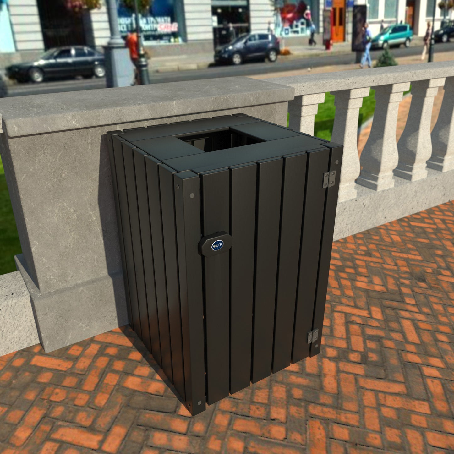 Commercial Trash Can