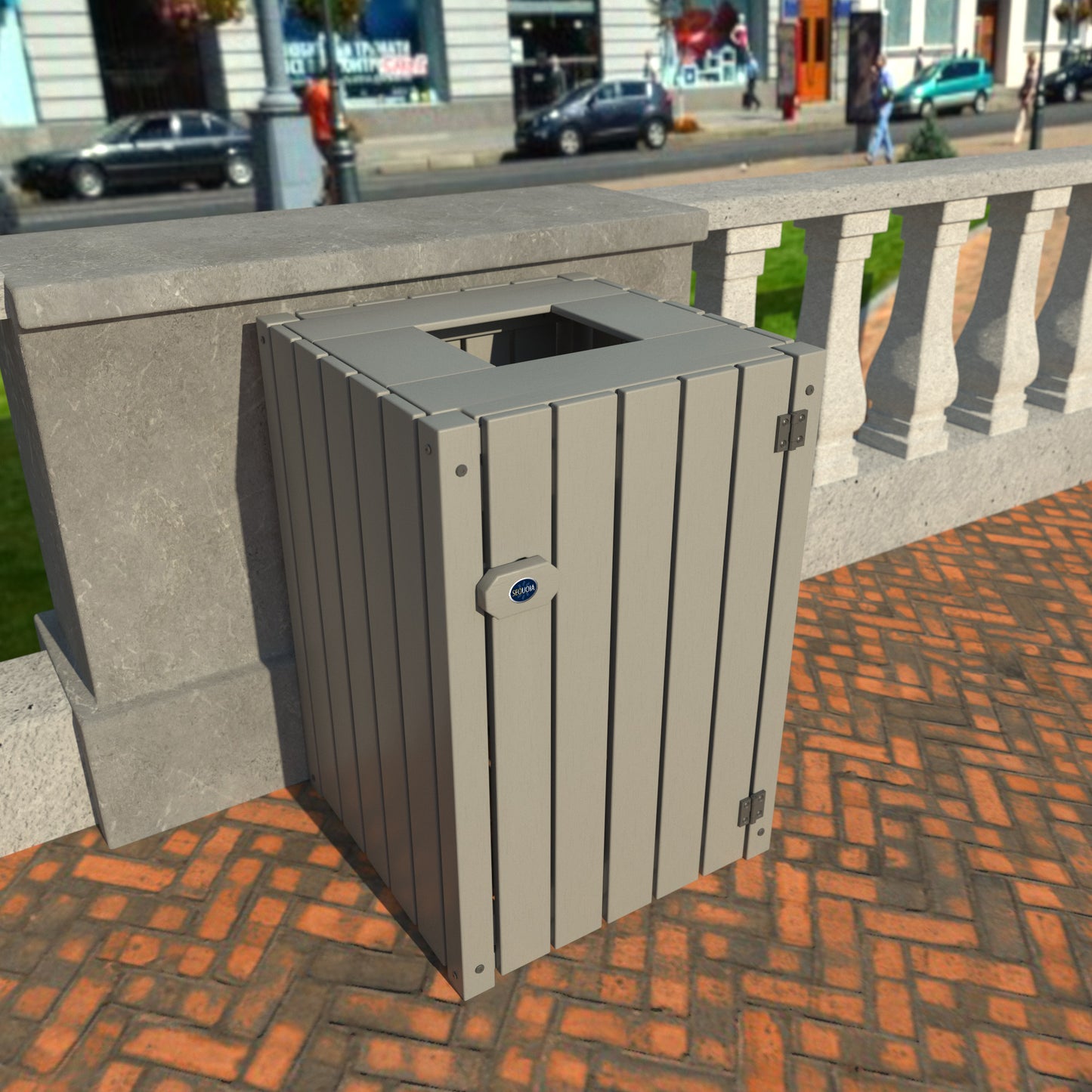 Commercial Trash Can