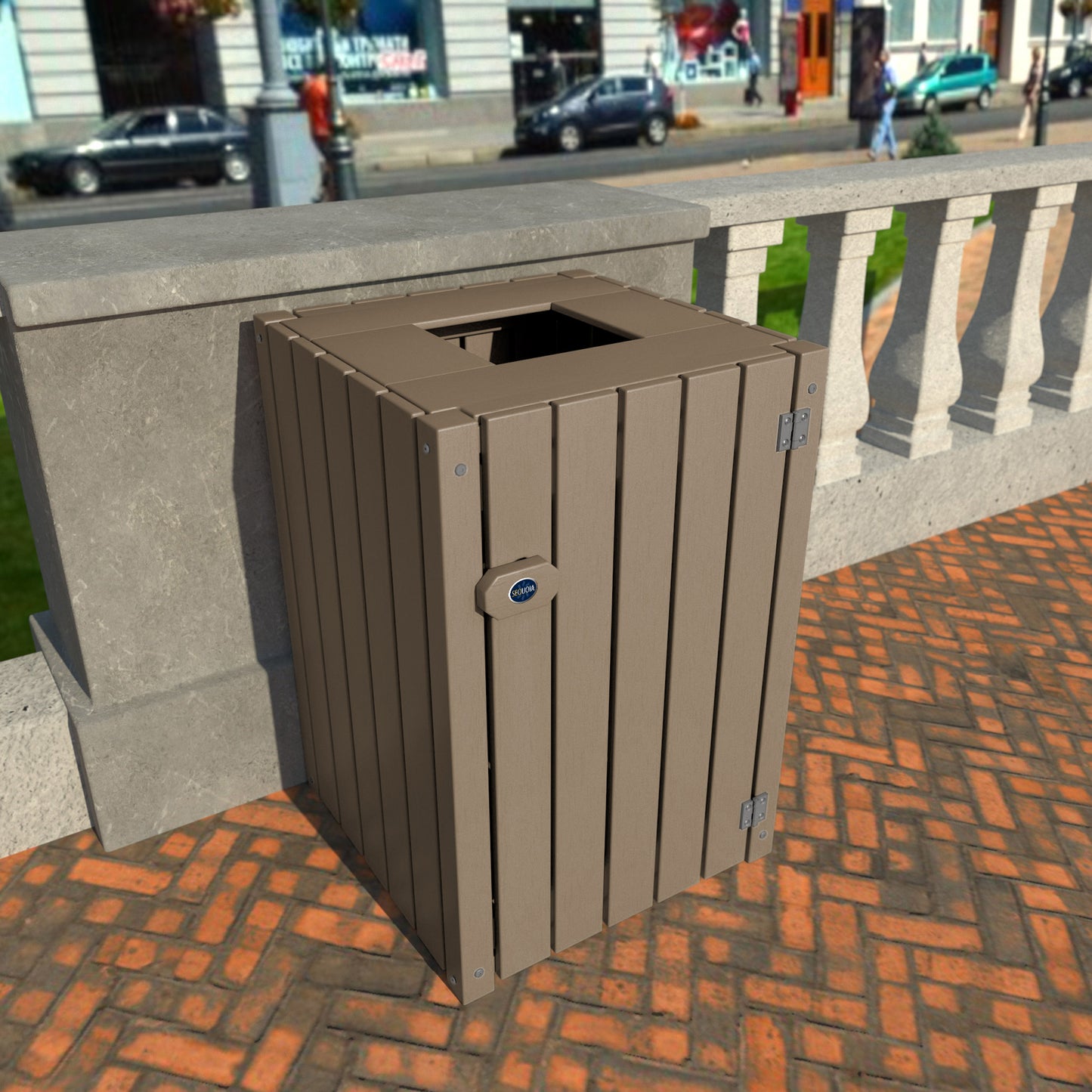 Commercial Trash Can