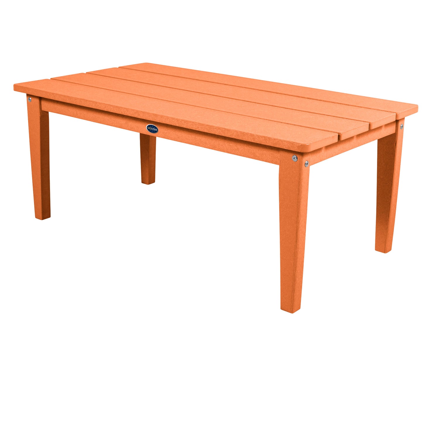 Sunrise Coast conversation table in Citrus Orange