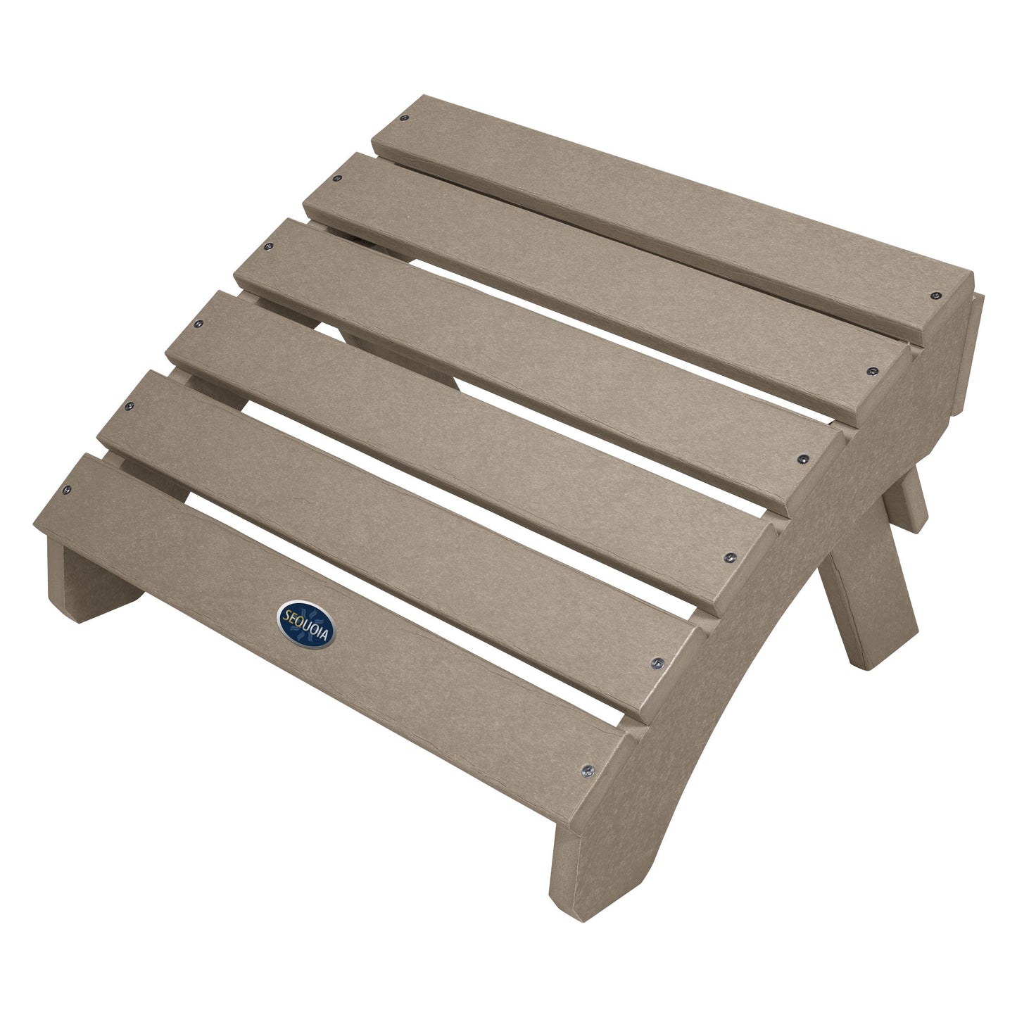 Sunrise Coast folding ottoman in Cabana Tan