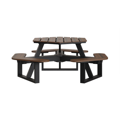 Sunrise Coast Hexagon Picnic Table