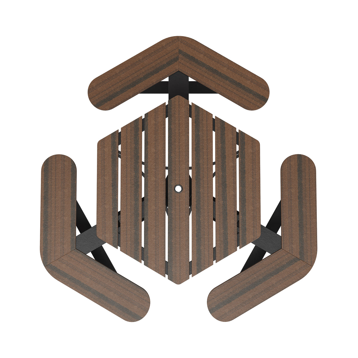 Sunrise Coast Hexagon Picnic Table