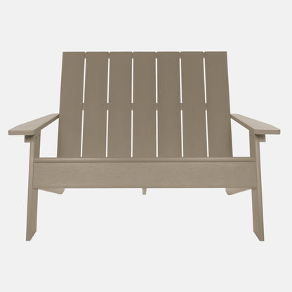 Granite Hills double wide Adirondack chair in Woodland Brown