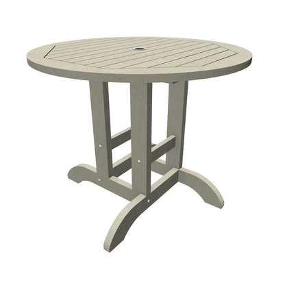 Homestead 36” diameter dining height table in Harbor Gray