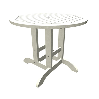 Homestead 36” diameter dining height table in White
