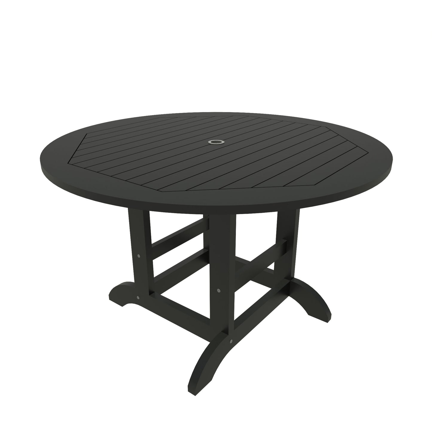 Homestead 48in diameter dining height table in Black