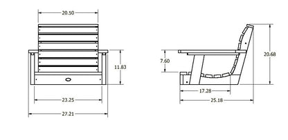 Aurora Single Seat Swing