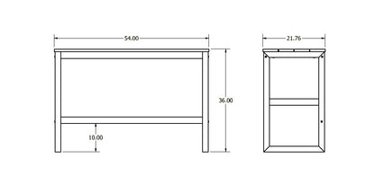 Granite Hills Balcony Table Measurements