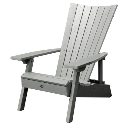 Granite Hills folding and reclining Adirondack chair in Coastal Teak
