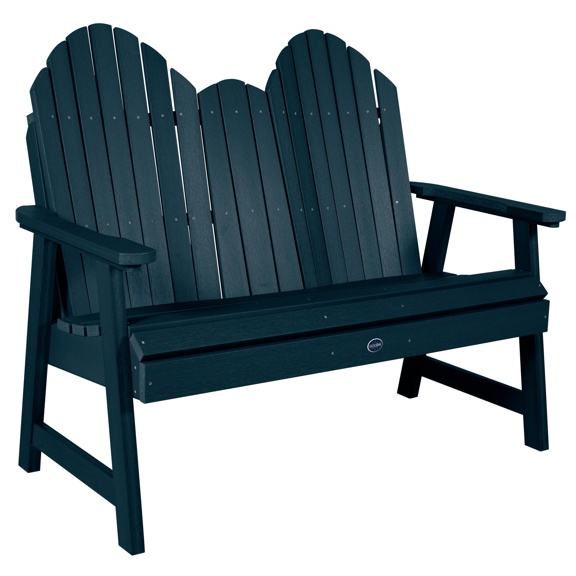 Lighthouse Adirondack bench in Federal Blue