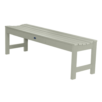 5ft Blue Ridge backless bench in Eucalyptus